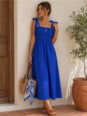 COS | Dresses | Cos Open Back Maxi Dress | Poshmark